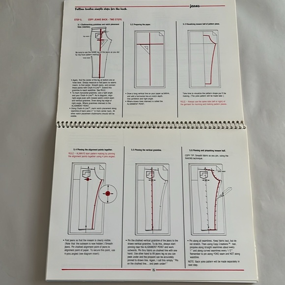 NWT Copy Creations BOOK 1989 Copy Your Own Clothes That Fit Make Patterns Sewing - Picture 8 of 17